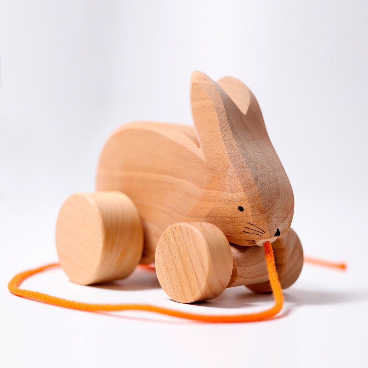 Grimm's Rabbit gioco da tirare in legno 12 mesi+