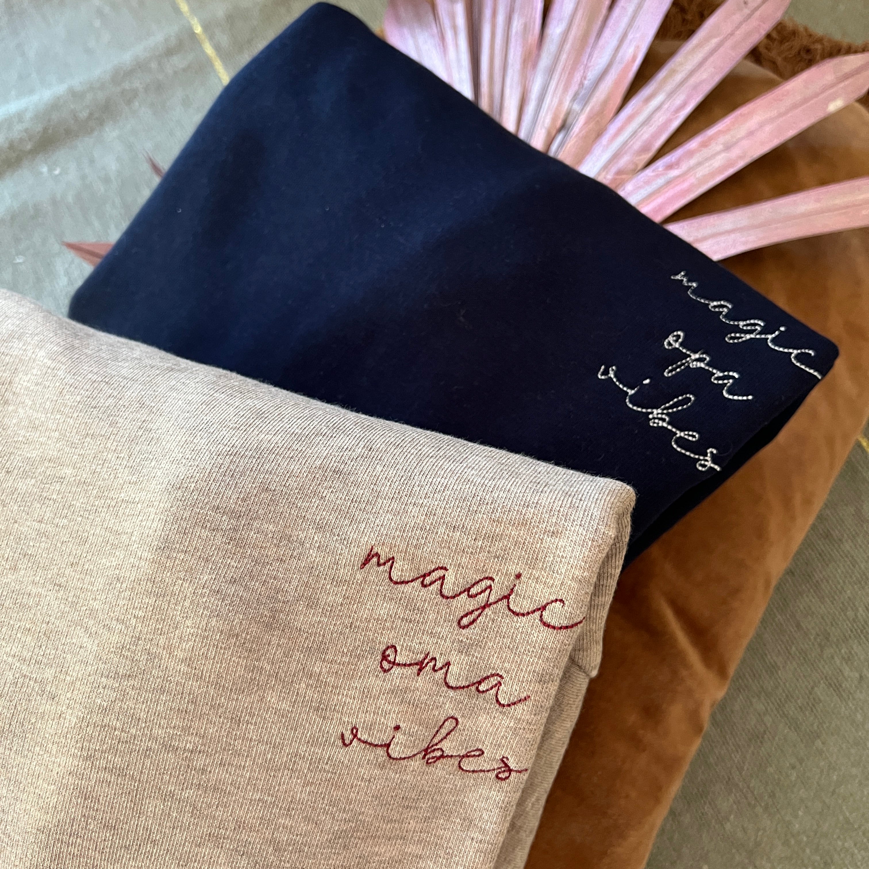 Ella and Rapha Oma Sweet Taupe felpa cotone donna