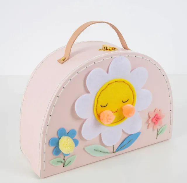 Meri Meri Valigia kit da ricamo fiori 8 anni