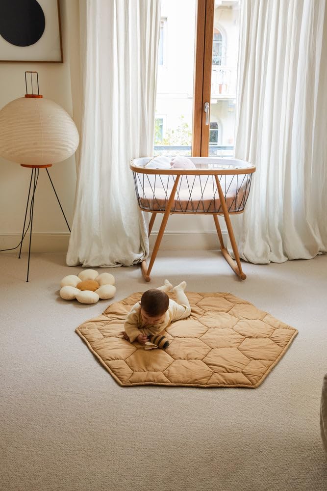 Lorena Canals Honeycomb tappeto gioco cotone bio 100 cm