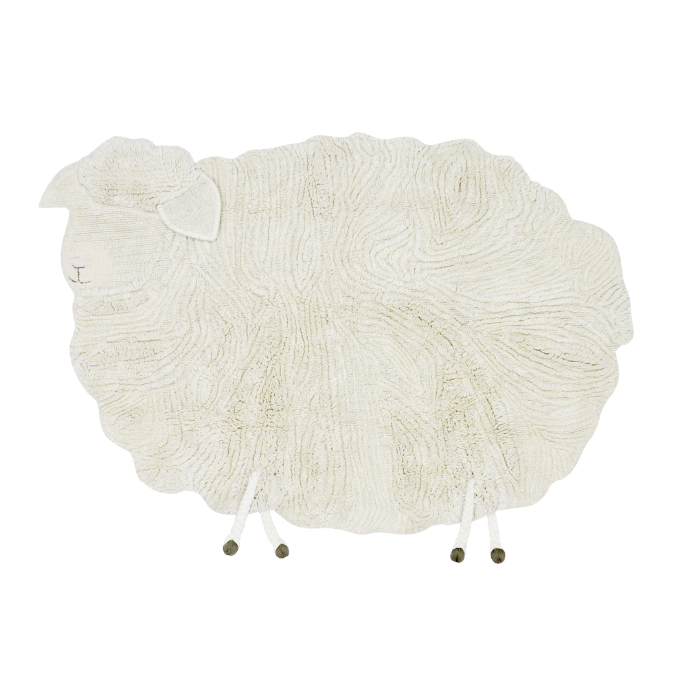 Lorena Canals Woolable Pink Nose Sheep tappeto lana 120x170