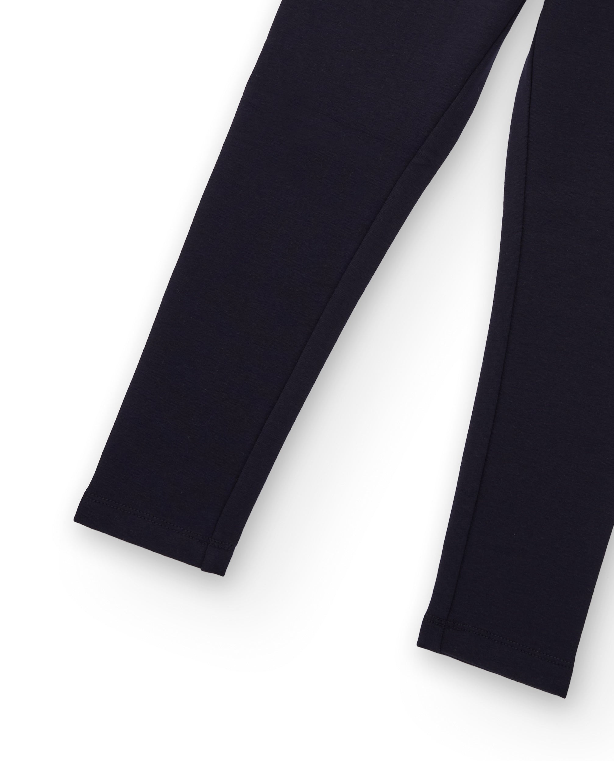 Tuc Tuc leggings bambina blu elasticizzato metallizzato