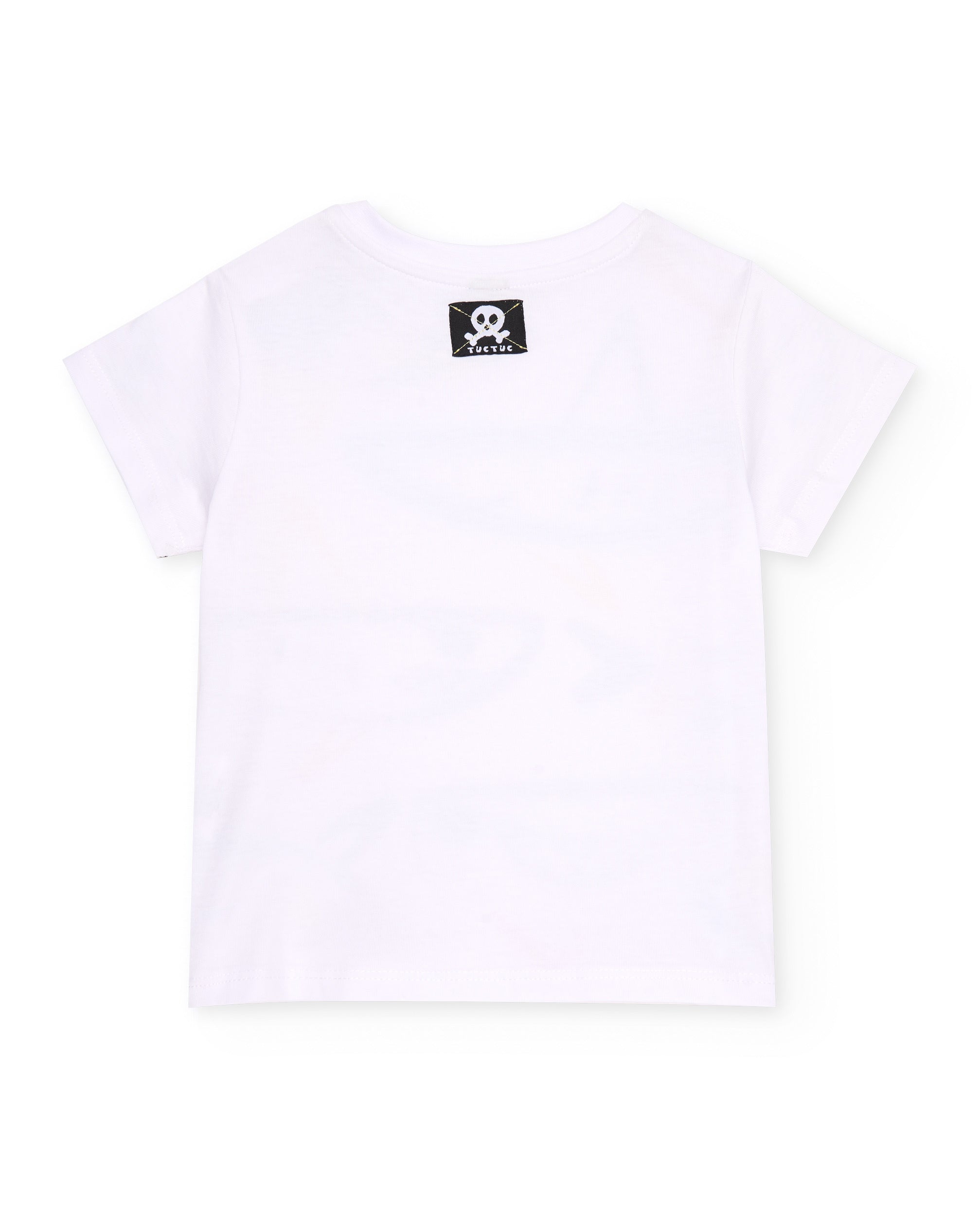 Tuc Tuc completo bambino maglia bermuda bianco squalo