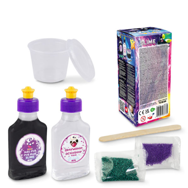 Tuban Galaxy kit slime fai da te glitter