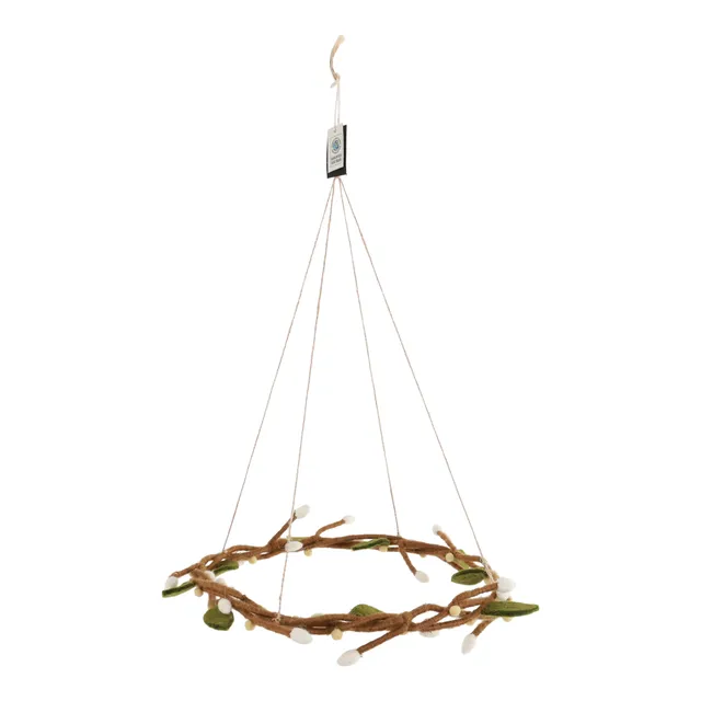 Gry & Sif Giostrina Primavera ghirlanda feltro 35 cm