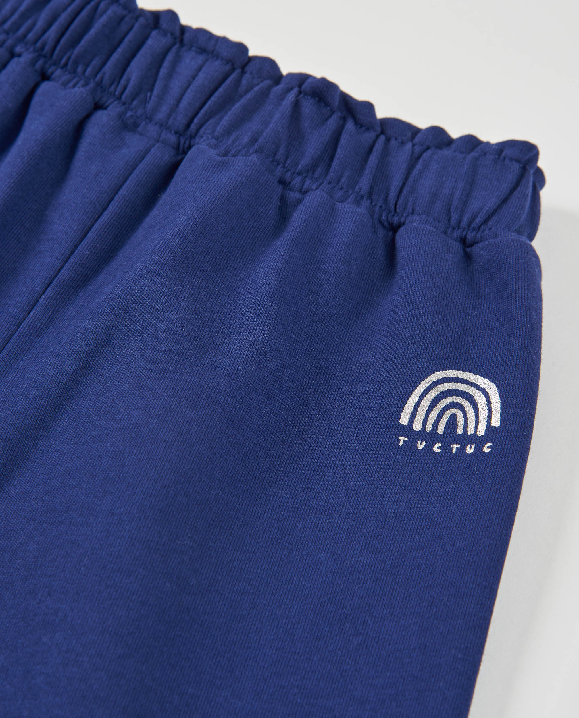 Tuc Tuc Pantaloni Culotte Bambina Blu fiocco