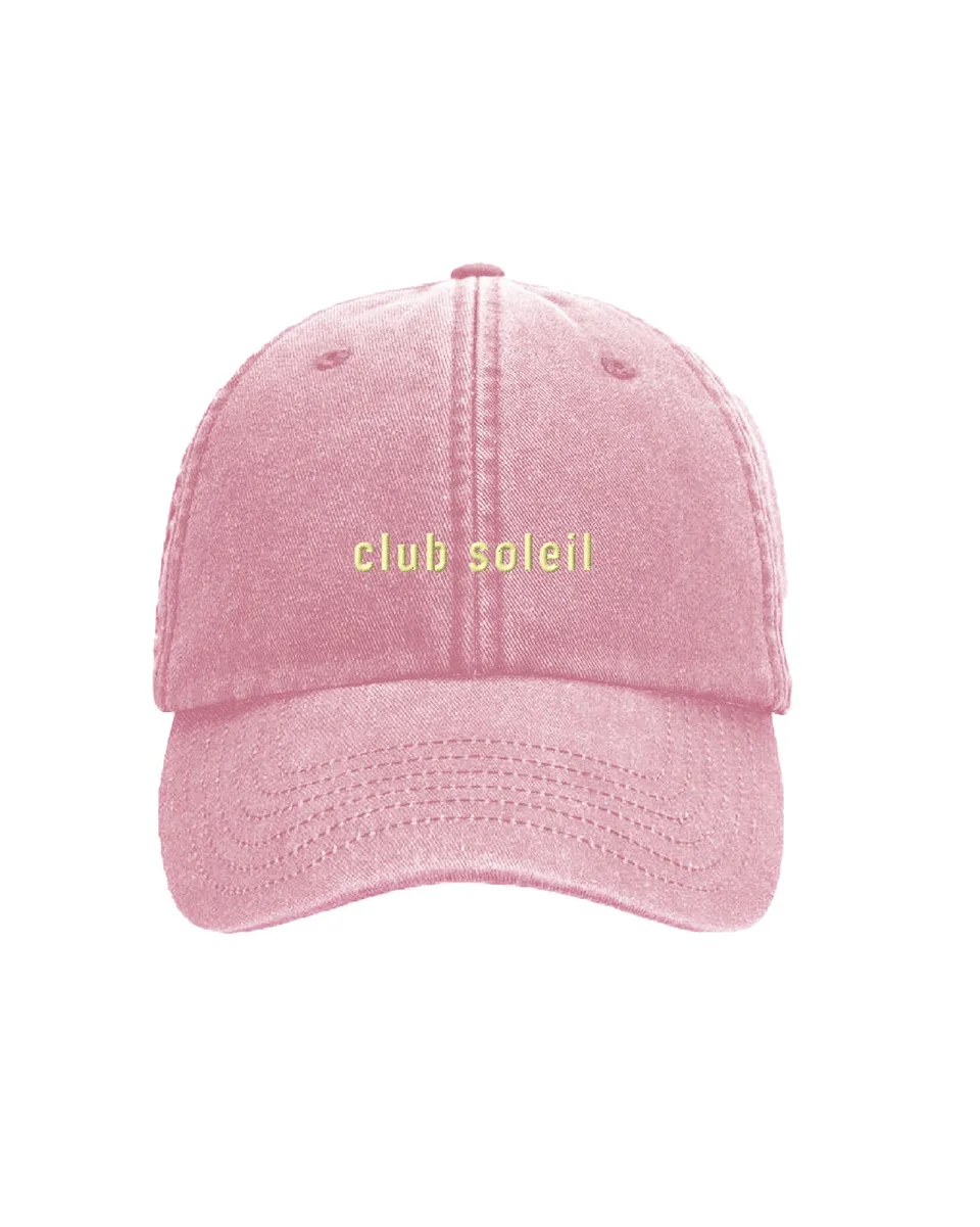 Ella and Rapha Club Soleil cappellino rosa regolabile