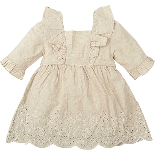 Babidu vestito bambina estivo 100% cotone floreale