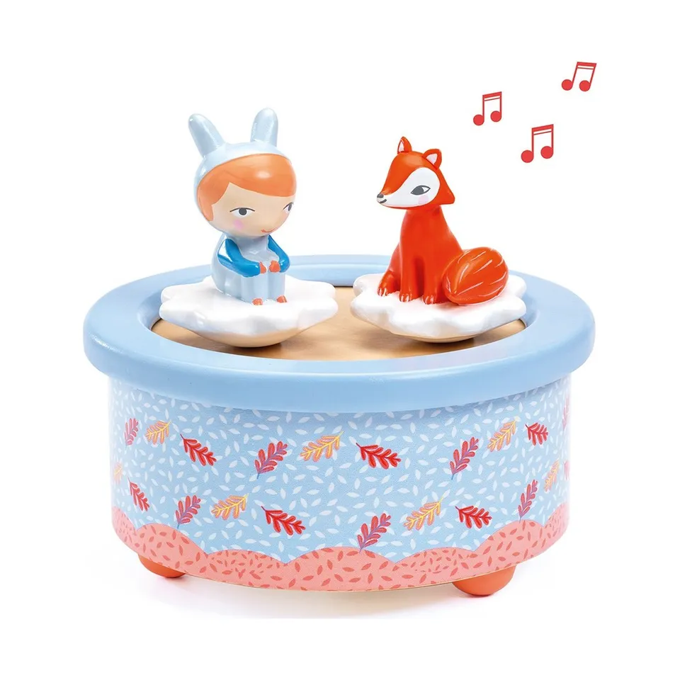 Djeco Fox Melody carillon ballerine 10 cm