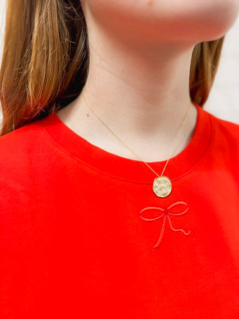 Ella and Rapha Heart collana cuore oro donna
