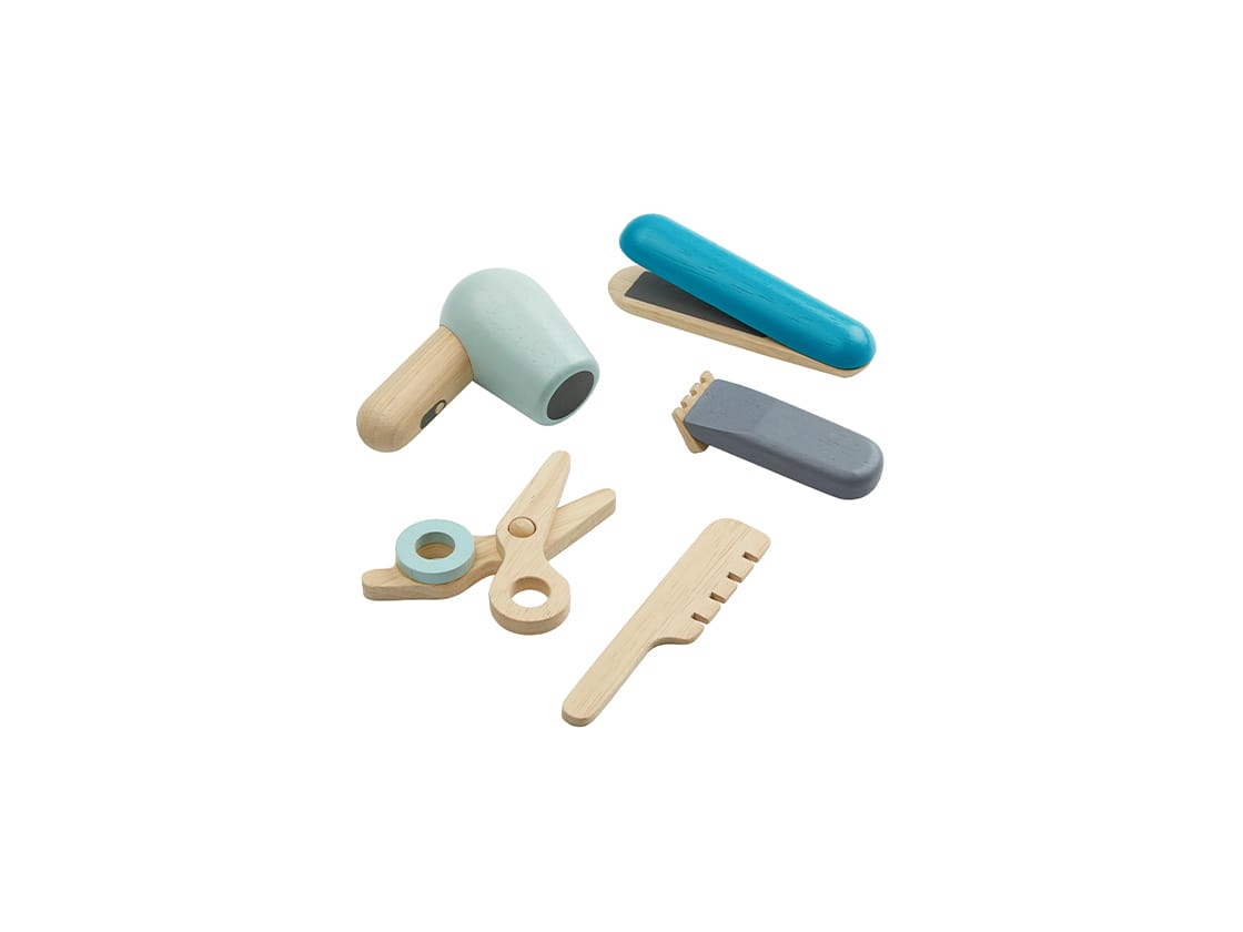 Plan Toys Hair Dresser Set gioco parrucchiere in legno