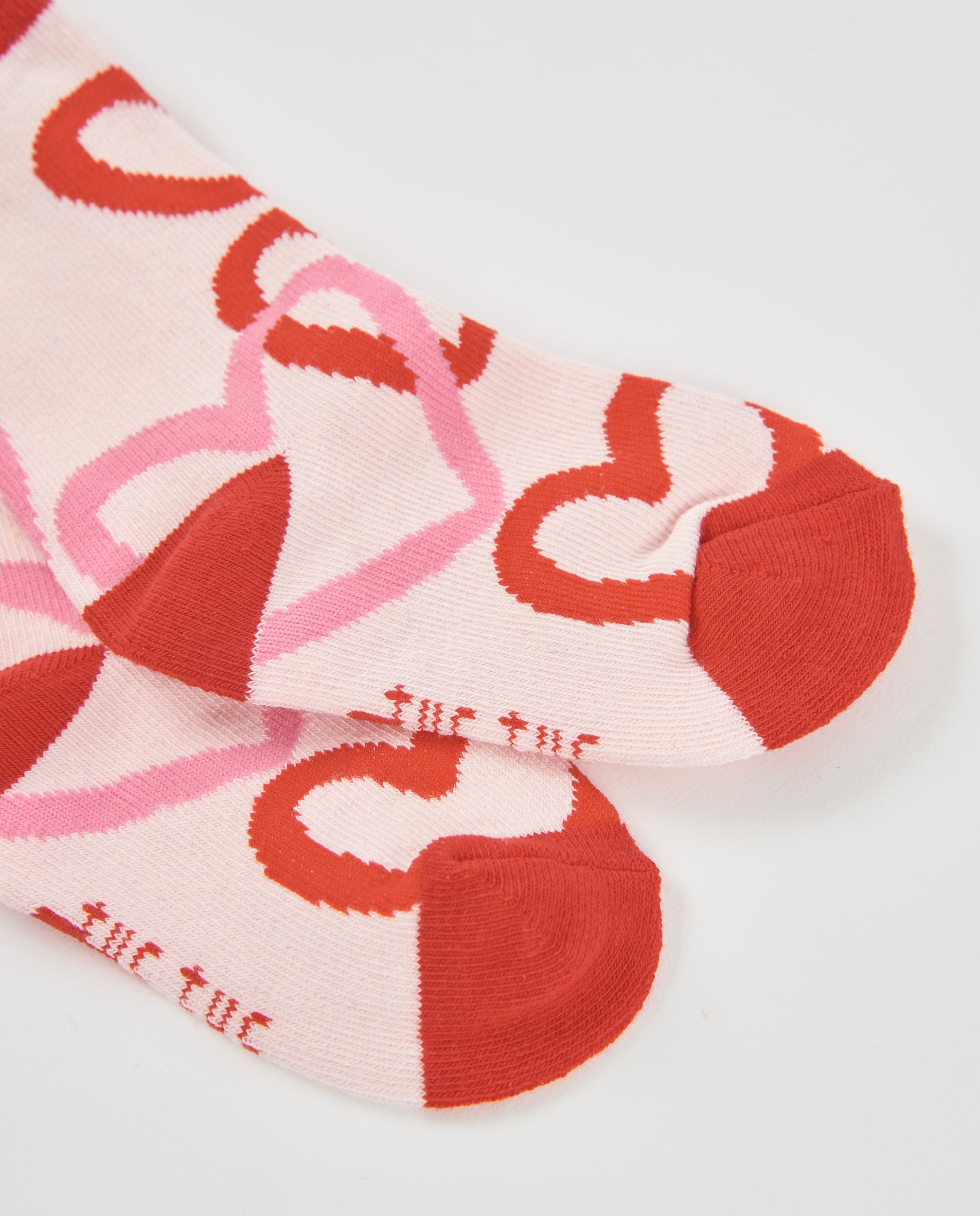 Tuc Tuc Dino Roll set calzini bambina rosa con cuori
