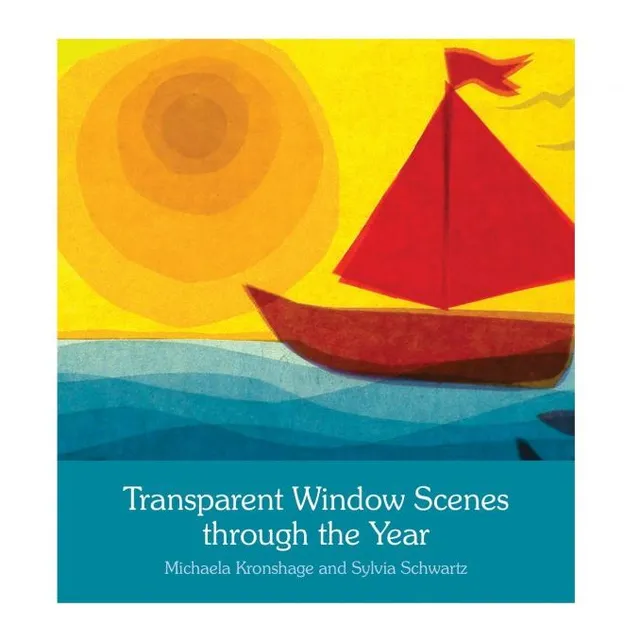 Transparent Window Scenes libro vetrofanie stagioni