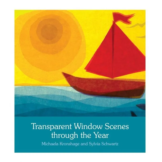 Transparent Window Scenes libro vetrofanie stagioni