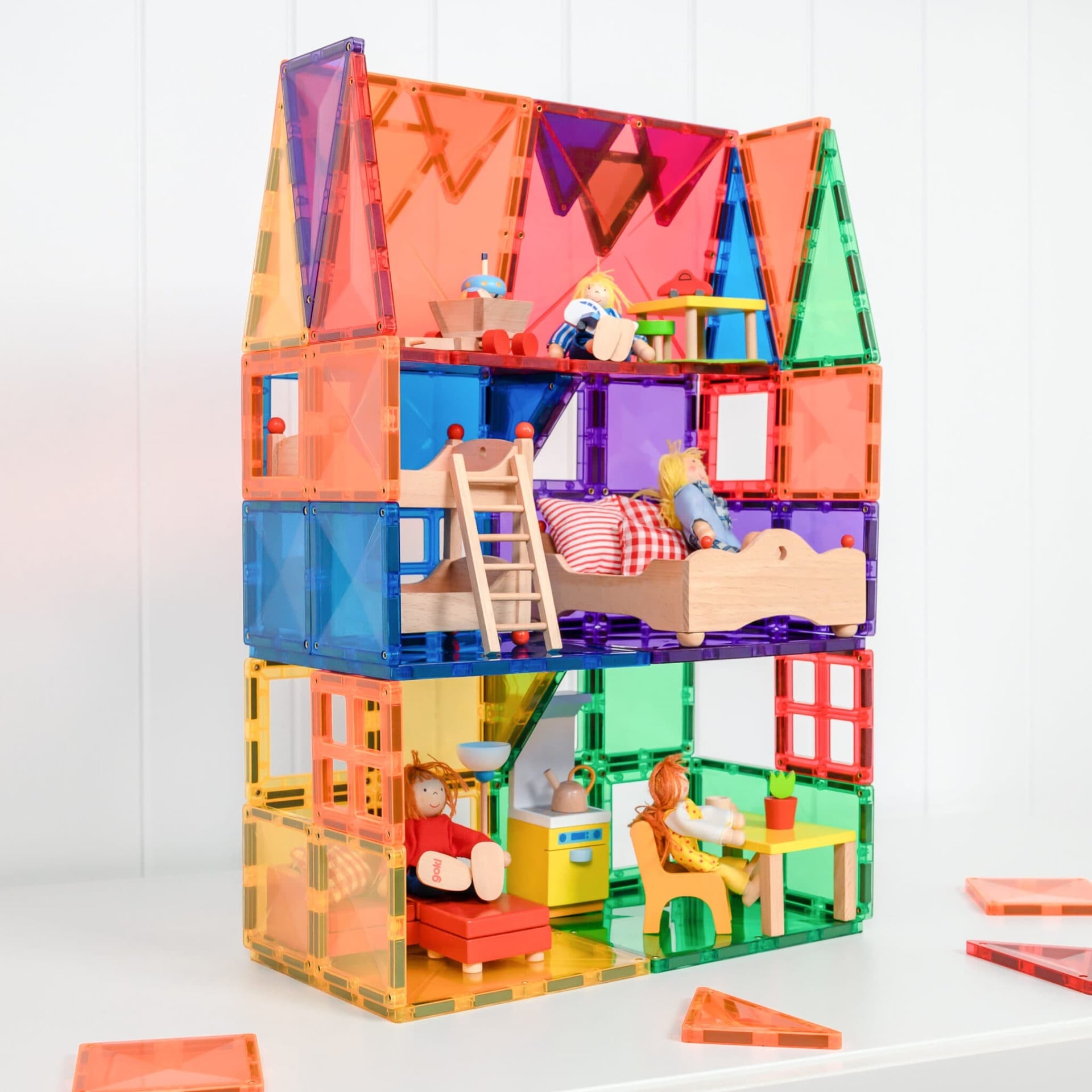 Connetix Tiles Starter Pack costruzioni magnetiche 60 pezzi