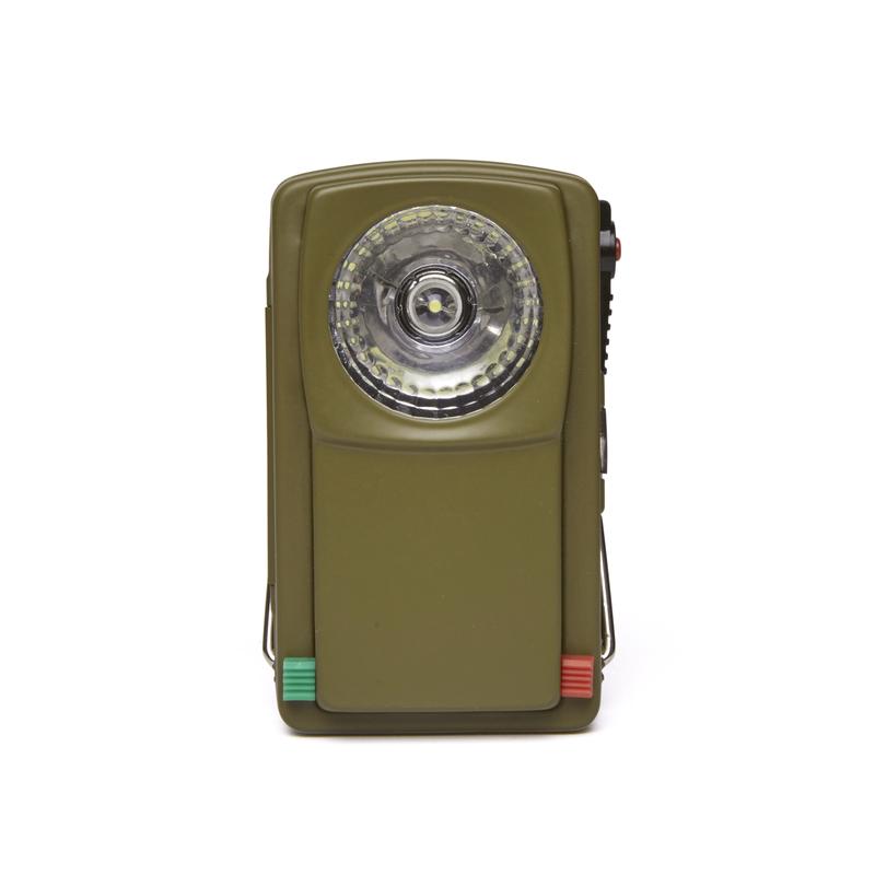 Huckleberry Morse Code Light torcia metallo con filtri