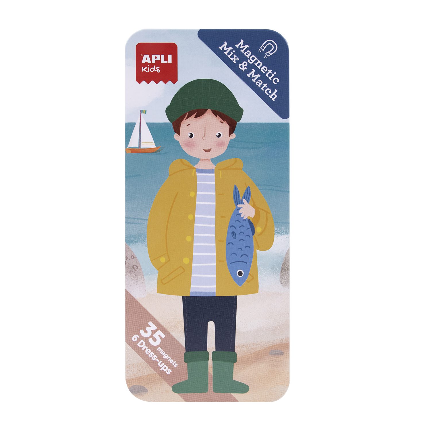 Apli Kids Mix&Match Ocean gioco magnetico 6 outfit
