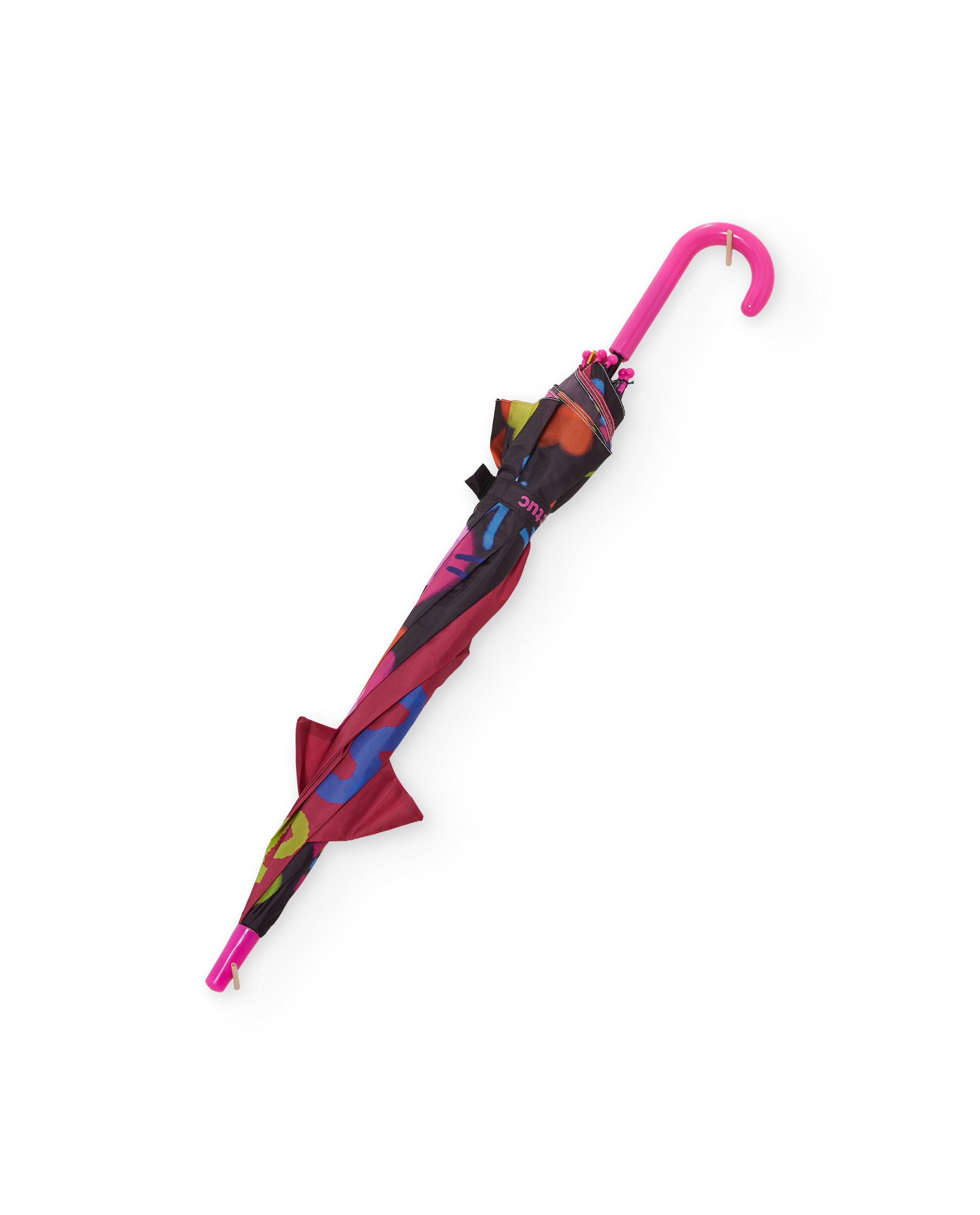 Tuc Tuc ombrello bambina multicolore fiori automatico