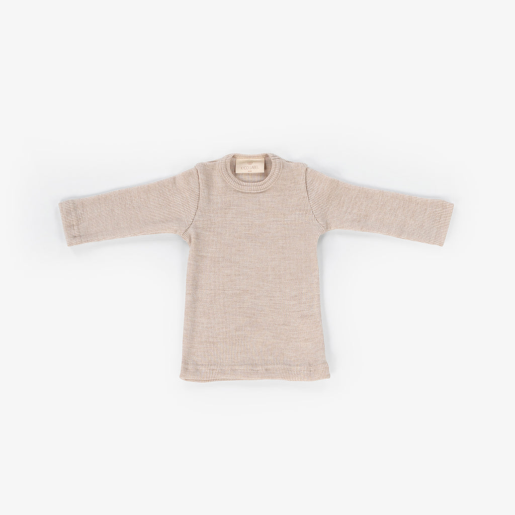 Kico Label maglia pigiama lana merino bimbo