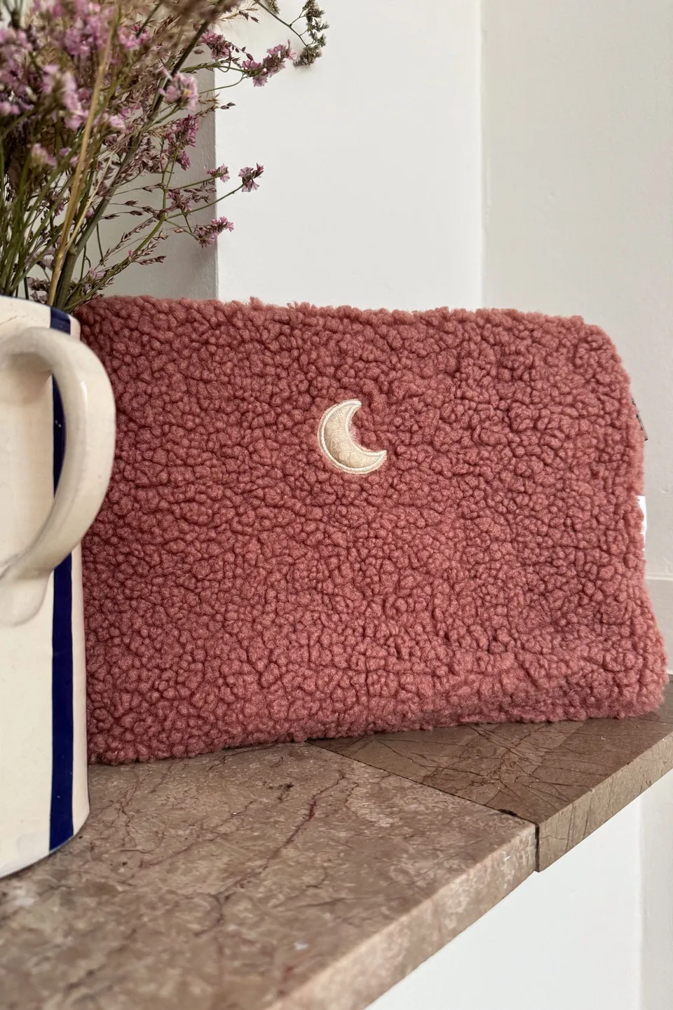Ella and Rapha Moon custodia laptop 14 rosa teddy
