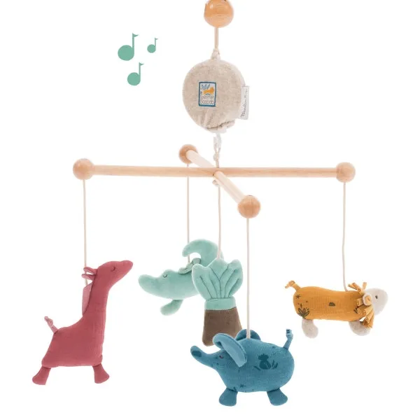Moulin Roty Sous mon Baobab giostrina musicale neonato