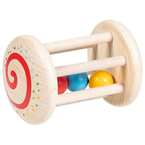 Goki Gabbietta con palline sonaglio legno 0+