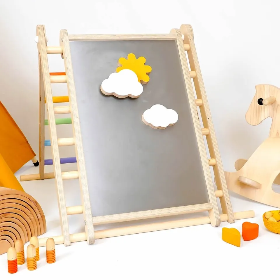 Triclimb Biri Play Board tavola magnetica acciaio legno