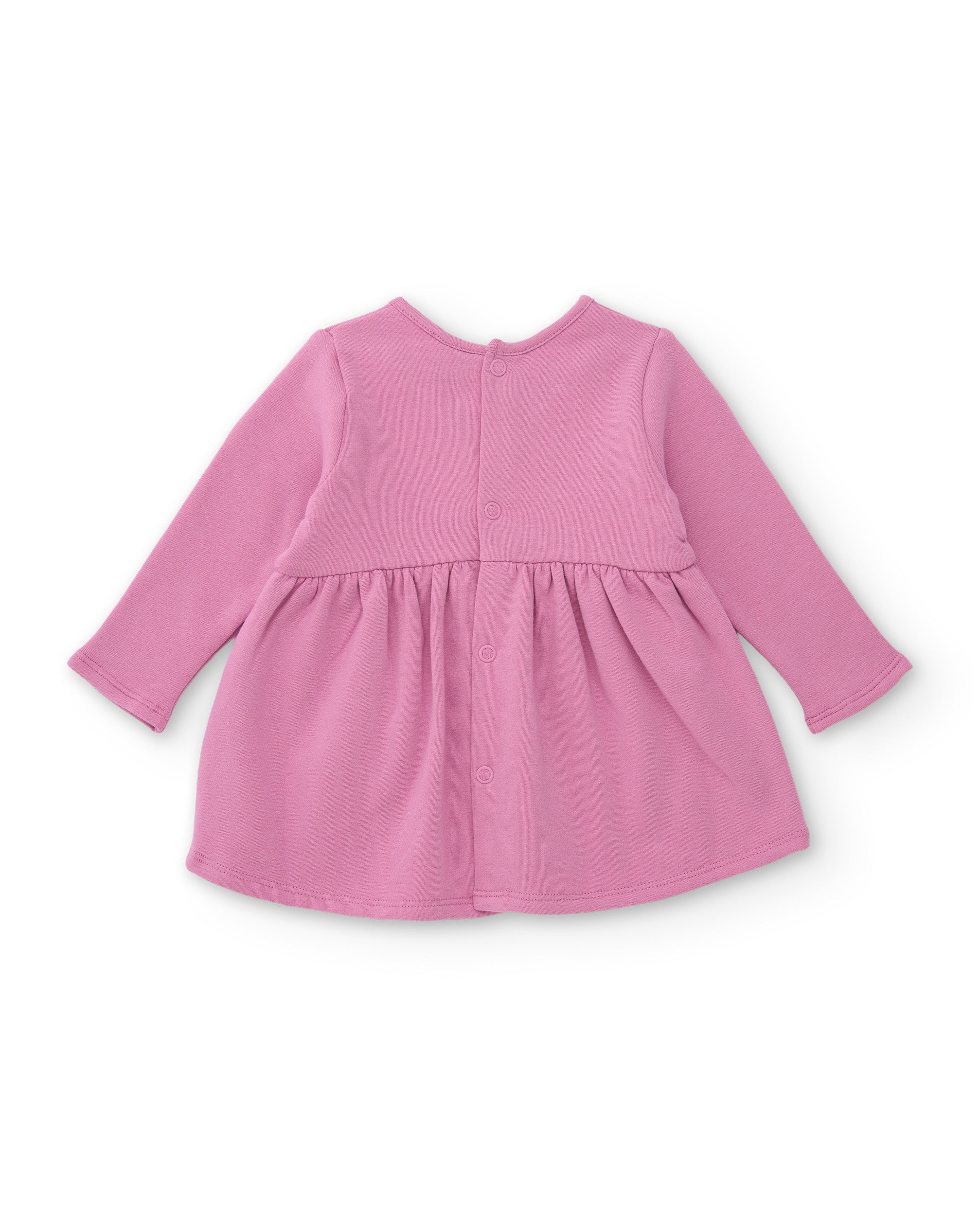 Tuc Tuc vestito neonata pile rosa animali