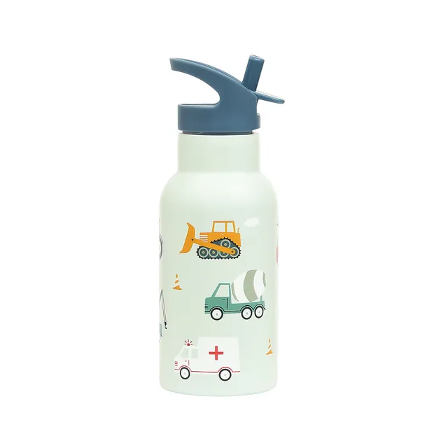 A Little Lovely Company Veicoli borraccia termica 350 ml acciaio