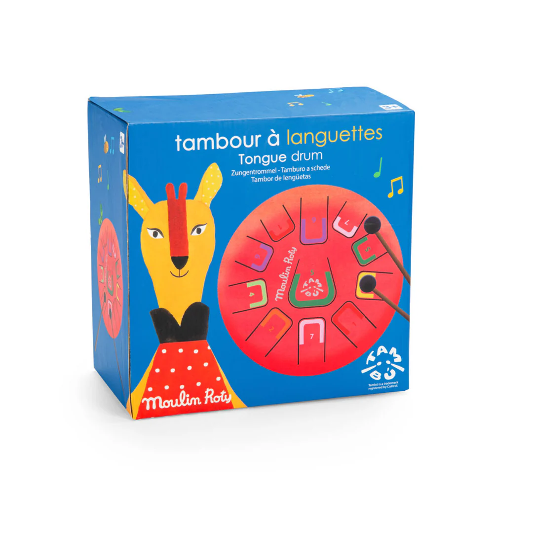 Moulin Roty Les Popipop Tongue Drum Tamburo 11 Note