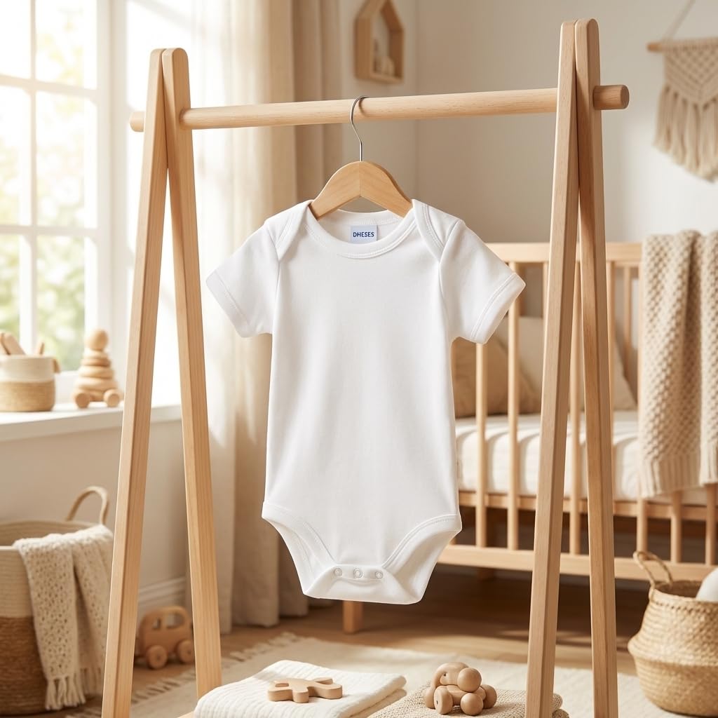 Babidu 1065 Body Neonato Manica Corta Cotone Unisex bianco