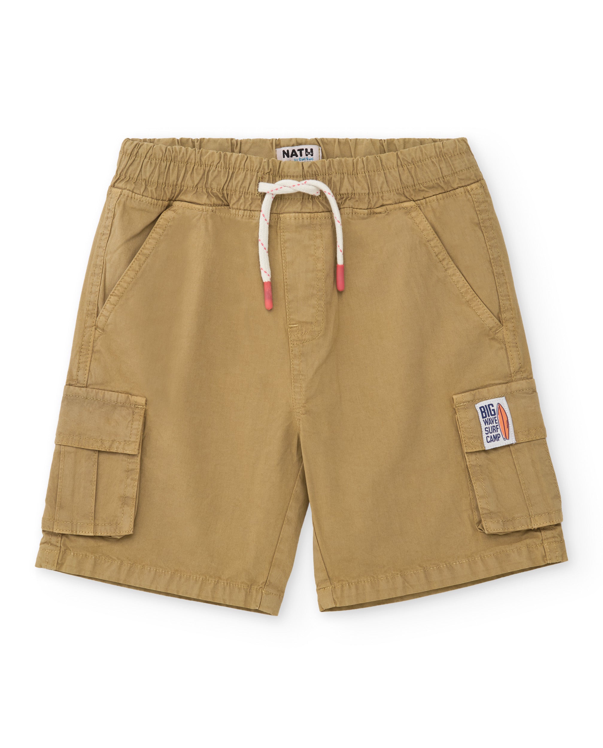Tuc Tuc bermuda bimbo camel con tasche cargo