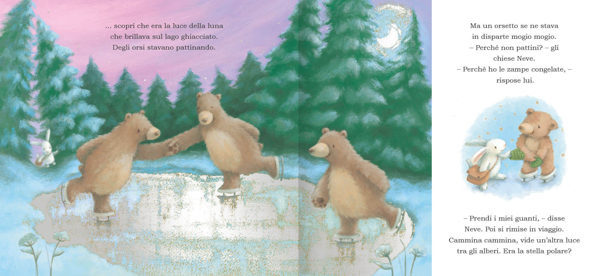 Emme Coniglietta Neve Il Natale più bello libro 3 anni 24 pagine