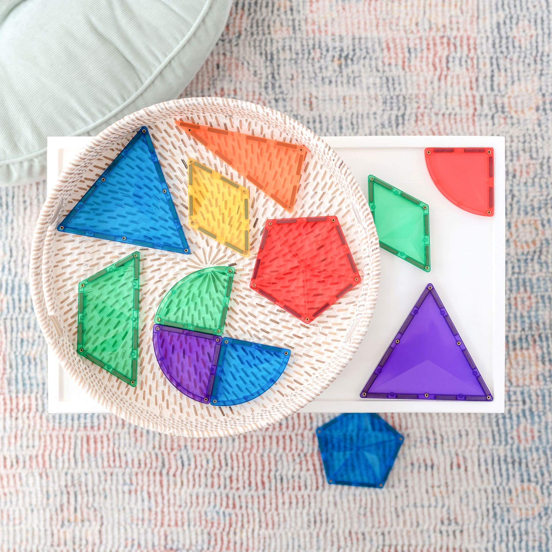 Connetix Rainbow Shape Expansion costruzioni magnetiche 36 pezzi
