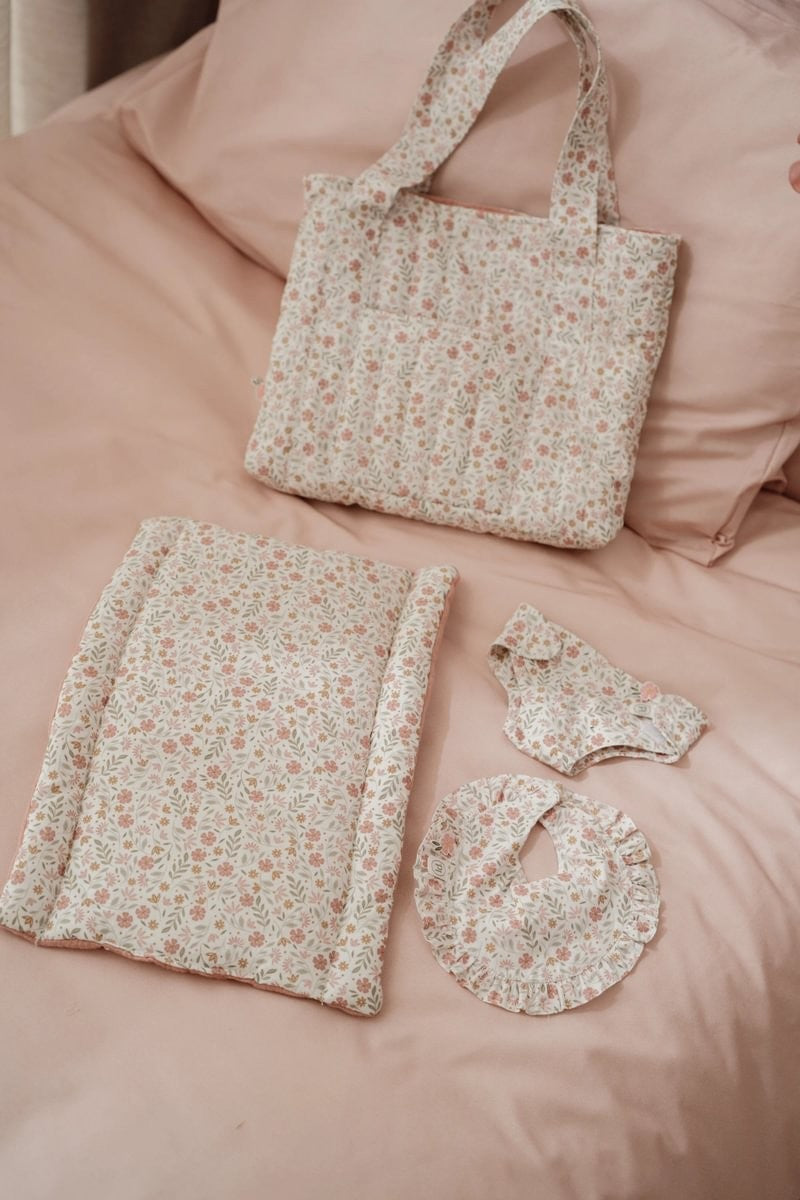 Little Dutch borsa cambio bambola fiori con accessori
