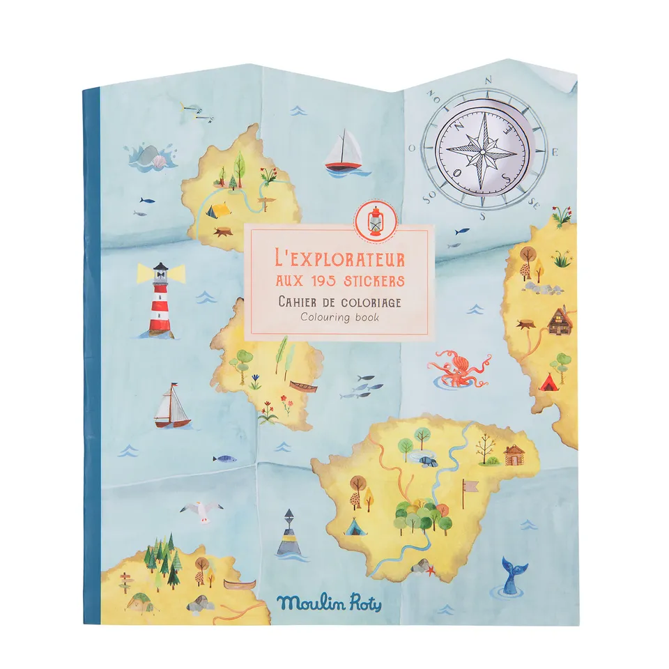 Moulin Roty Le Jardin Esploratore Album Adesivi