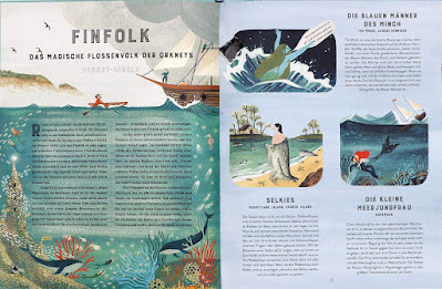 Nord-Sud Atlante delle sirene libro bambini 48 pagine