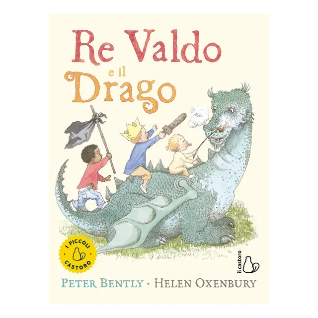 Il Castoro Re Valdo e il drago tascabile libro 3-6 anni