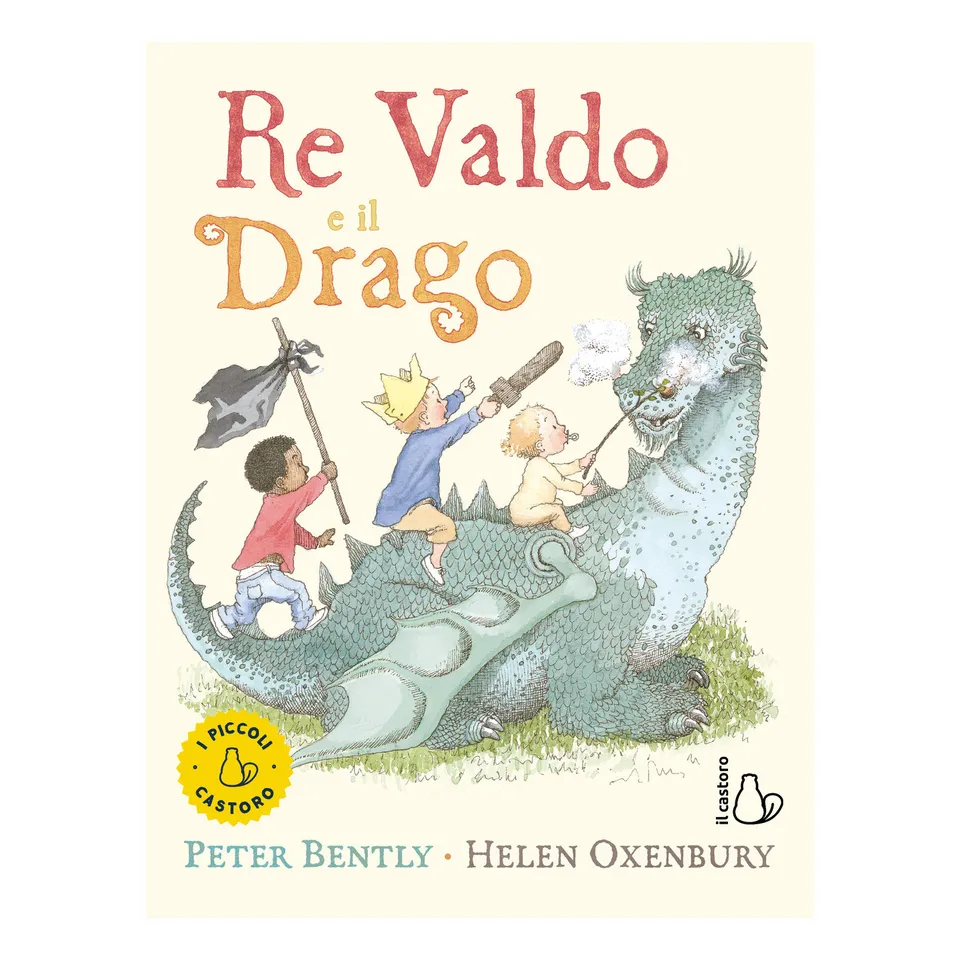 Il Castoro Re Valdo e il drago tascabile libro 3-6 anni
