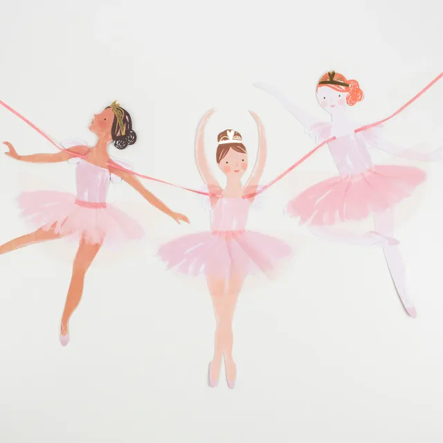 Meri Meri Ballerina ghirlanda festa tutù 1,8 m