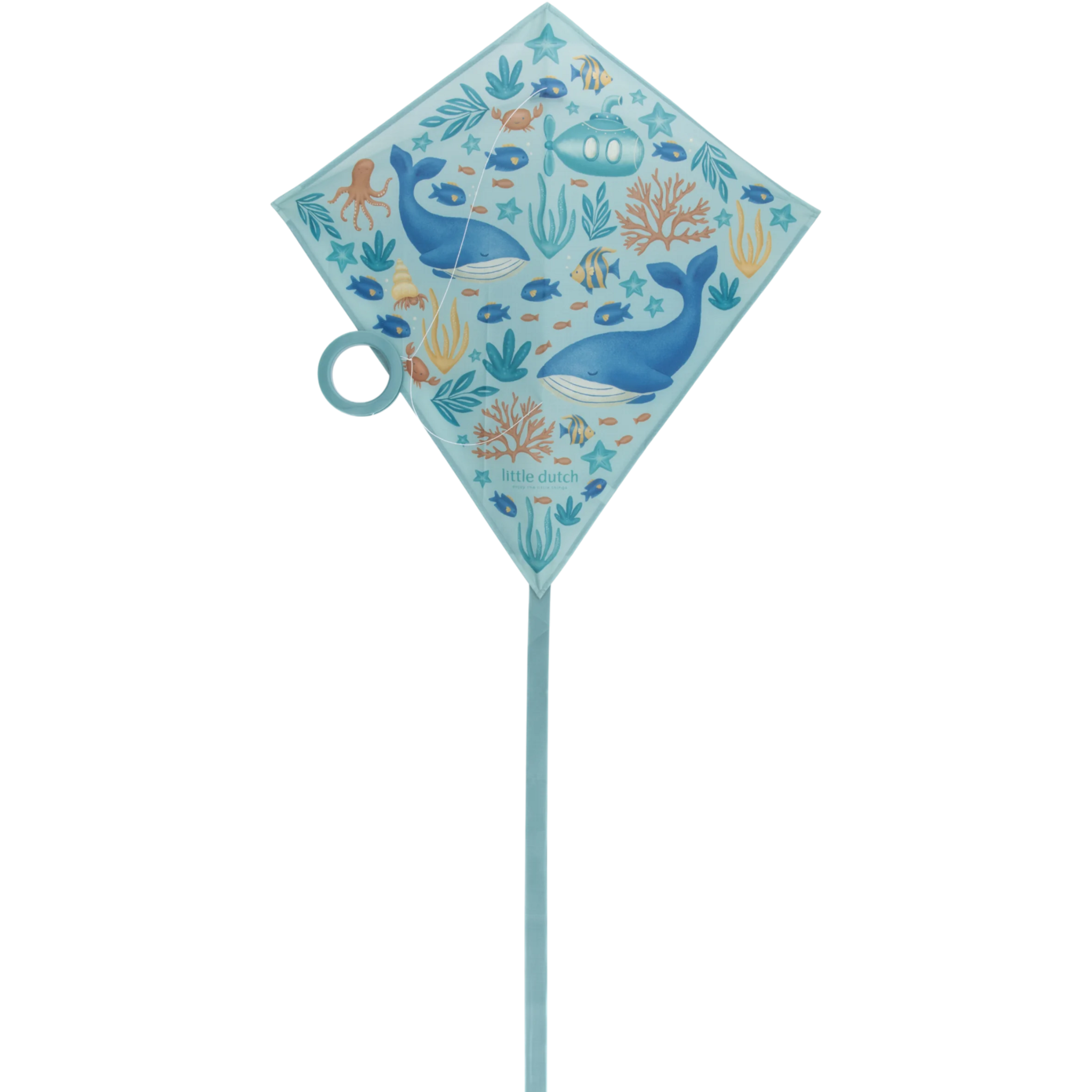 Little Dutch aquilone bambini blu oceano 65x65 animali marini