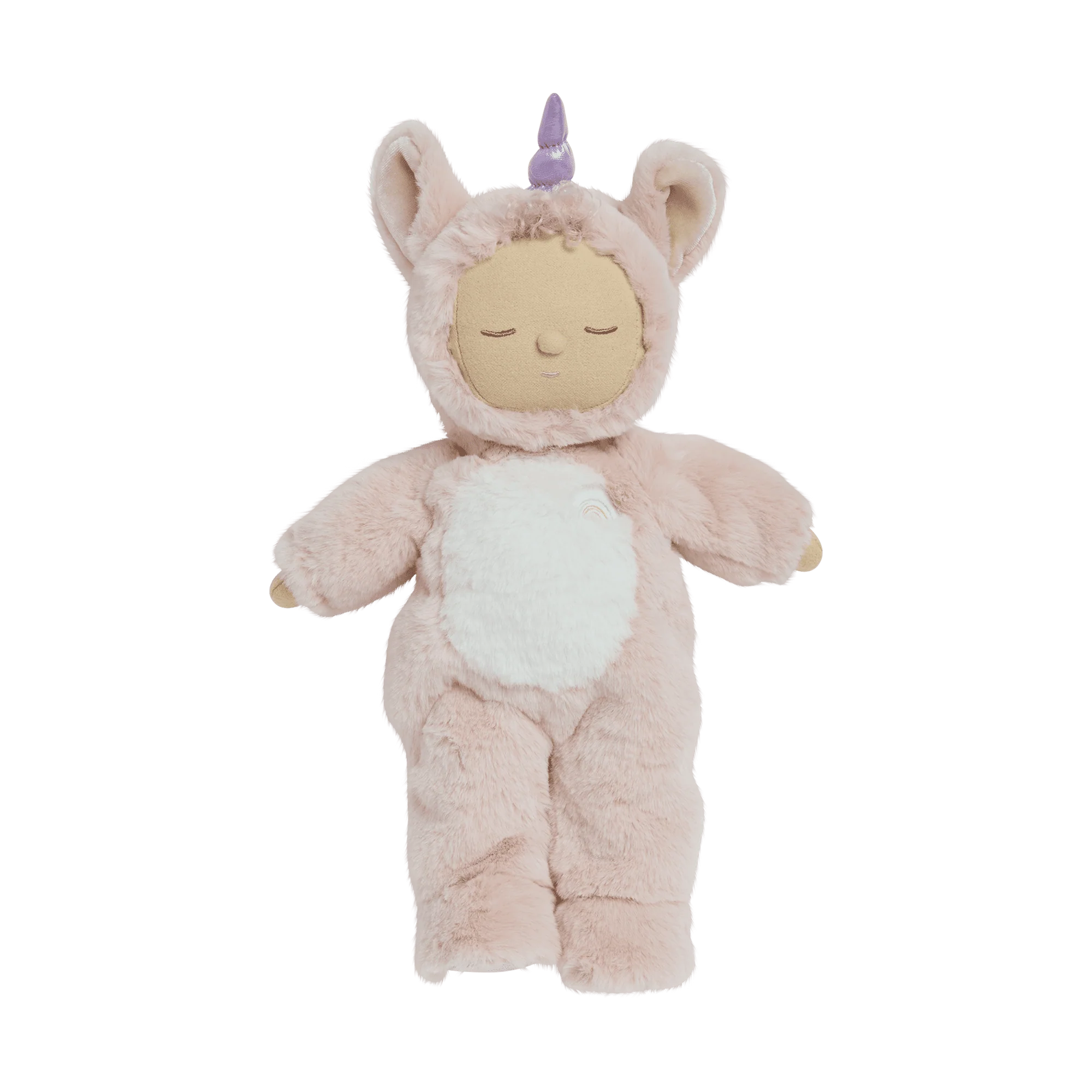 OlliElla Cozy Dinkums Unicorn Sugarpie Pink bambola rosa