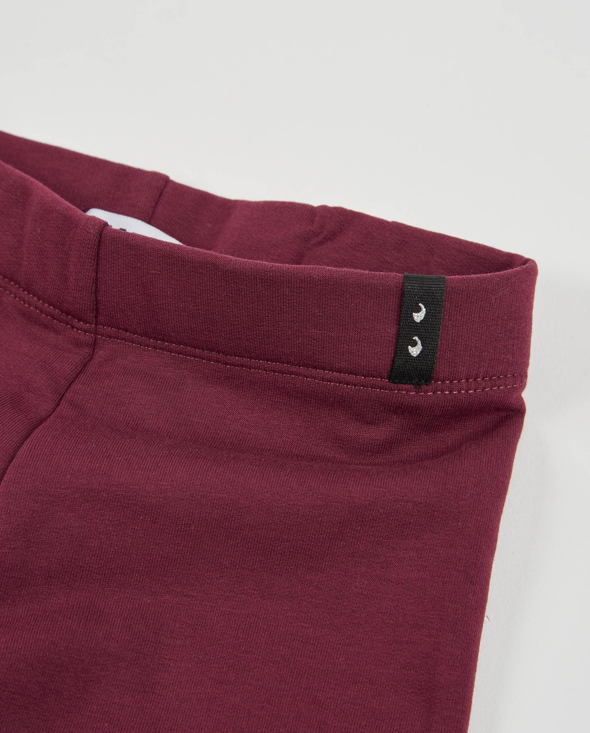 Tuc Tuc leggings bambina felpati bordeaux caldi