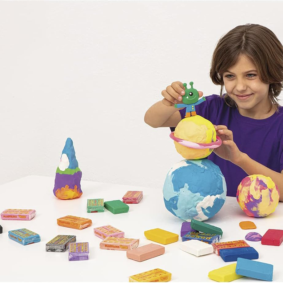 Jovi plastilina vegetale 10x50 g set 10 colori