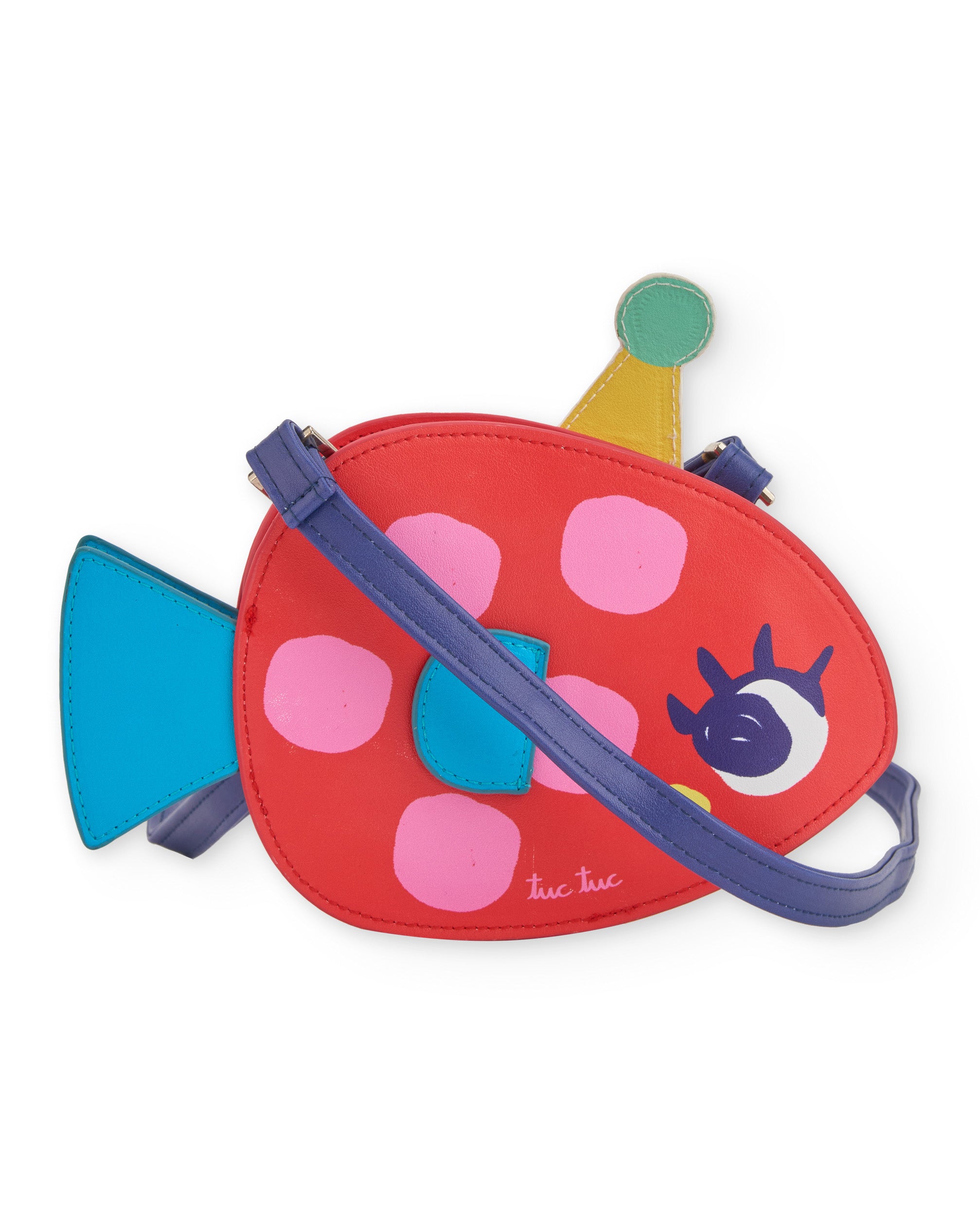 Tuc Tuc borsa bambina pesce rossa tracolla