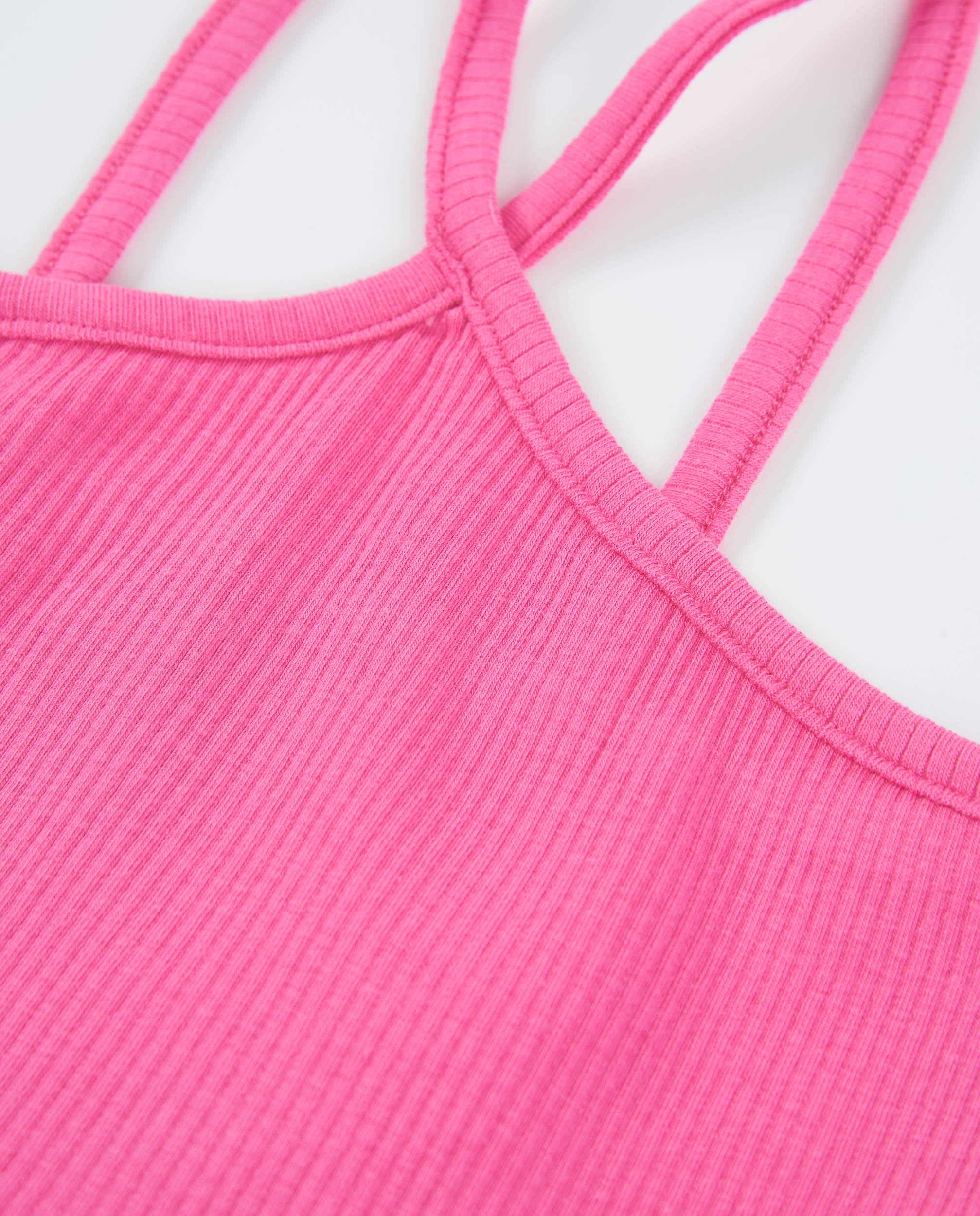 Tuc tuc top bambina spalline incrociate fucsia