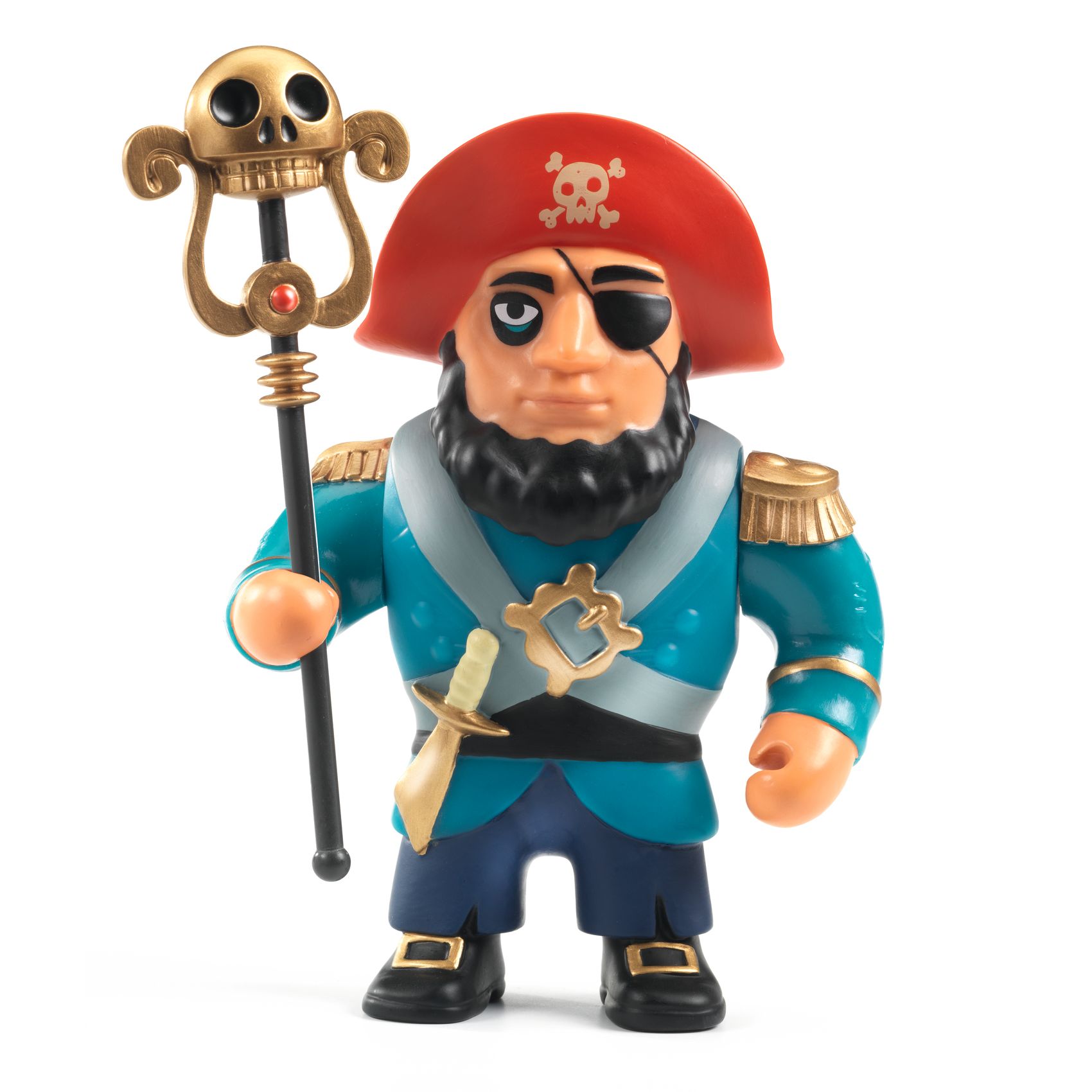 Djeco Arty Toys Ze Piratous figura vinile capo pirati