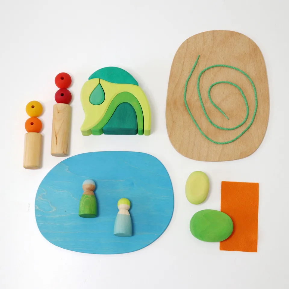 Grimm’s Mini Mondo Play in the woods gioco simbolico