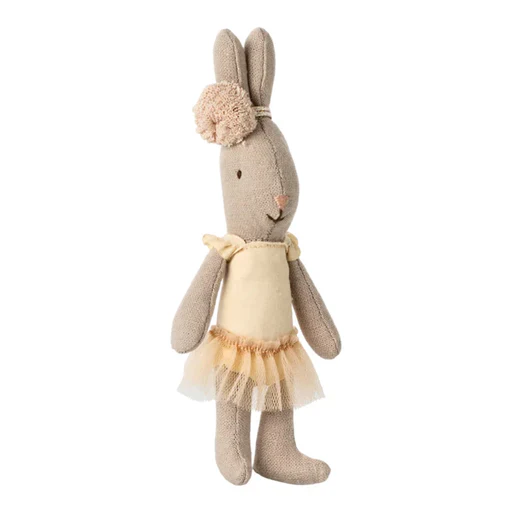 Maileg Micro Bunny Ballerina pupazzo giallo 14 cm