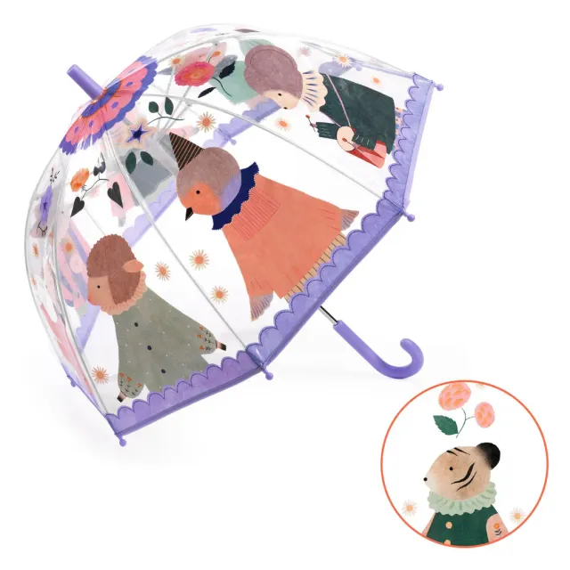 Djeco Musicians ombrello bambino trasparente 70 cm